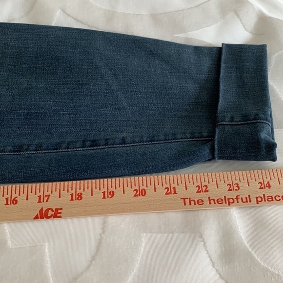 J Brand Stockholm Indigo Women’s Jeans w/Cuffed Hem. Size 29. - Picture 12 of 14
